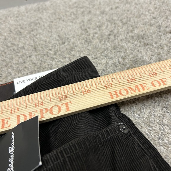 Eddie Bauer Faultline Corduroy Pants Mens 33X30 Brown Straight New with Tags NWT - Picture 4 of 13